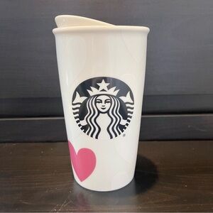 Valentine’s Day 2015 Starbucks Ceramic Mug with Lid